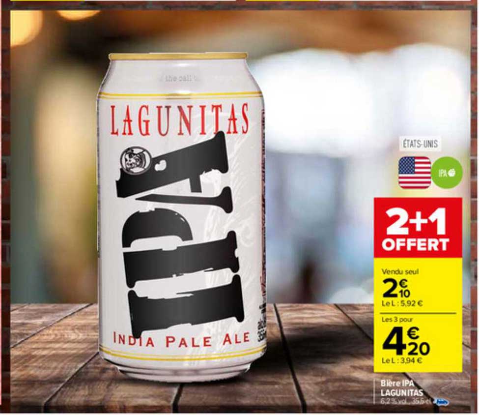 bière ipa langunitas
