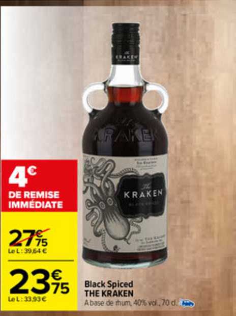 black spiced the kraken