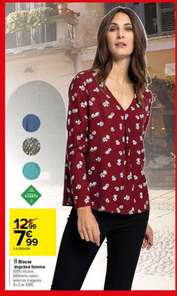Blouse Imprimé Femme
