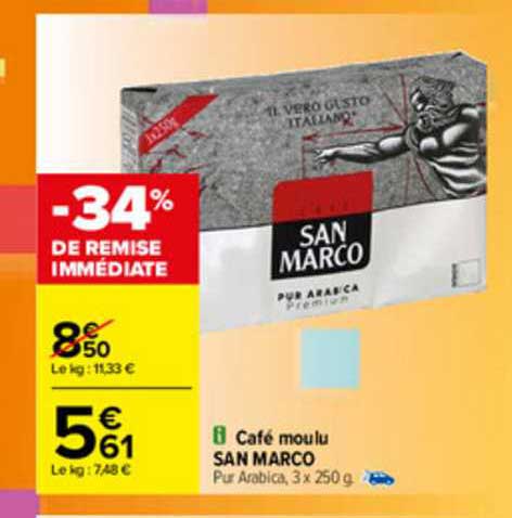 café moulu san marco