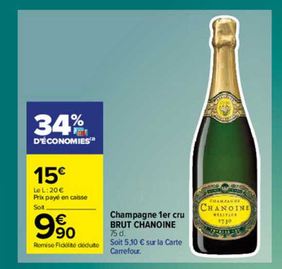 Champagne 1er Cru Brut Chanoine