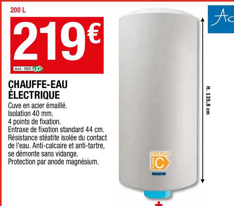 Chauffe-eau électrique