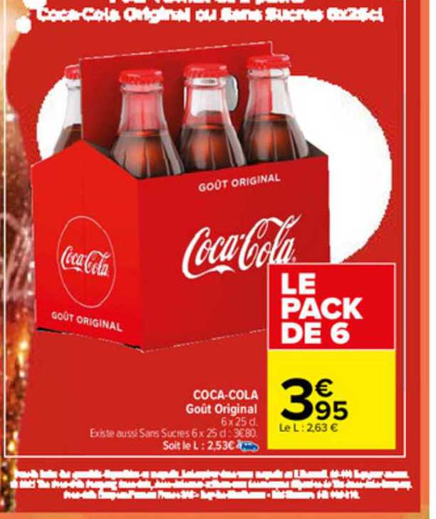 coca-cola goût original