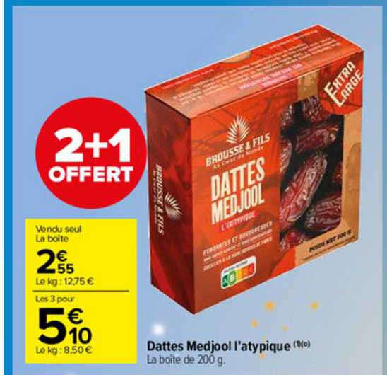 dattes medjool l'atypique