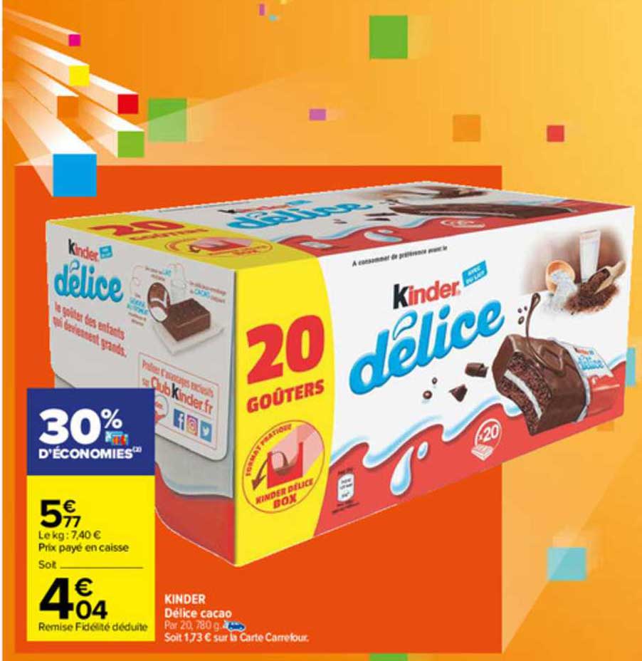 Kinder Délice Cacao