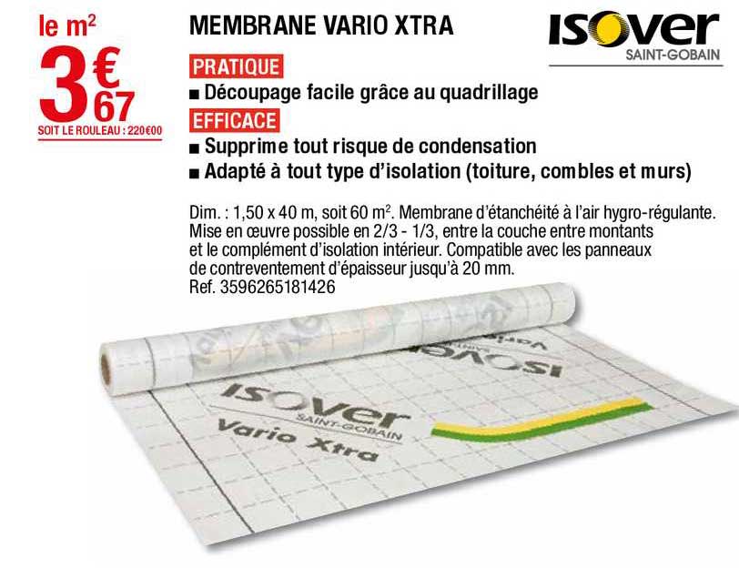 membrane vario xtra isover