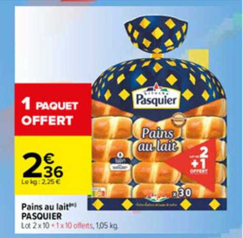 Pains Au Lait Pasquier