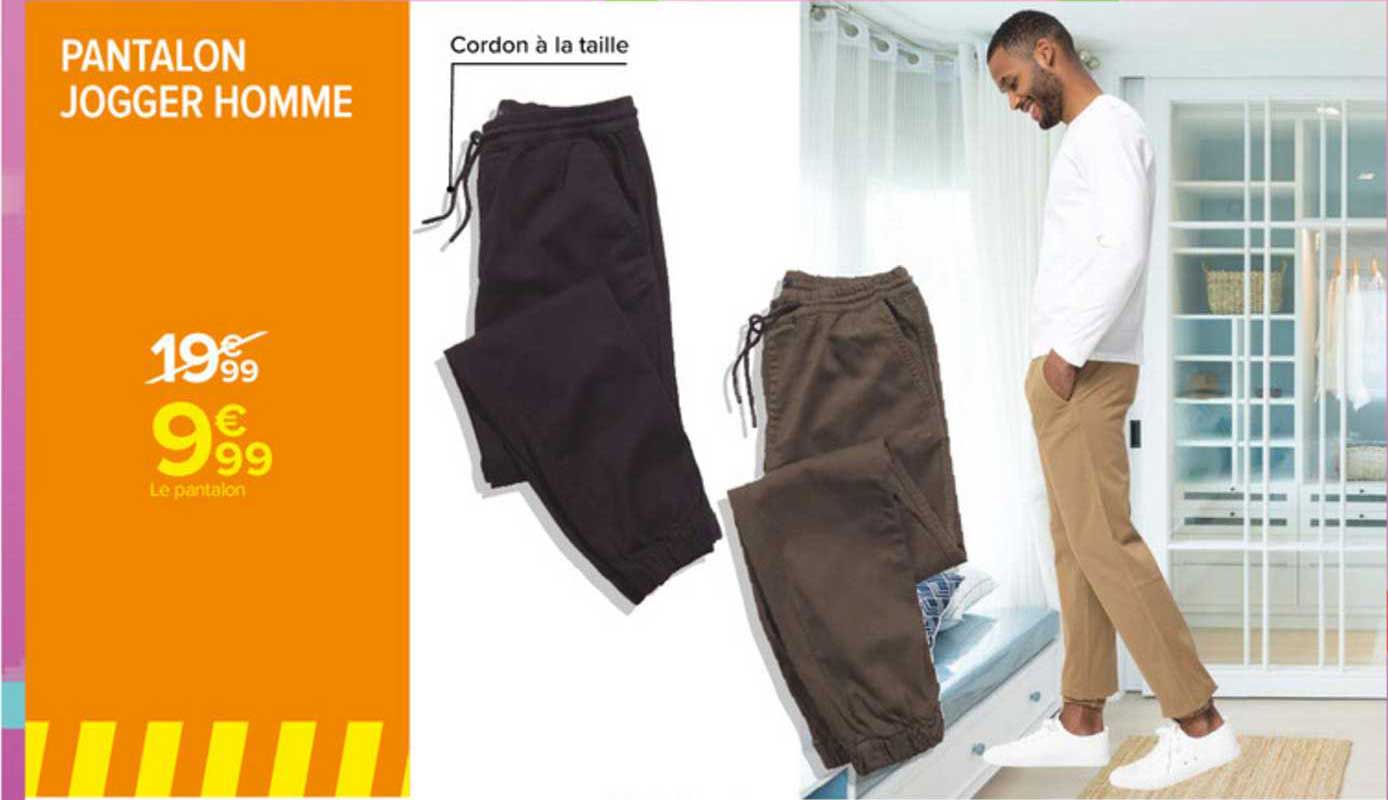 pantalon jogger homme