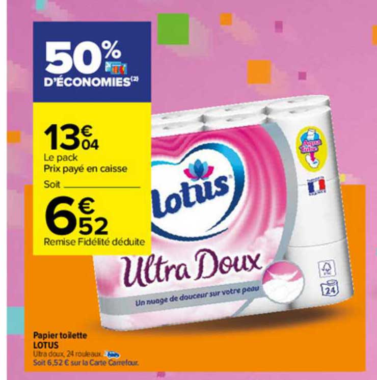 Papier Toilette Lotus