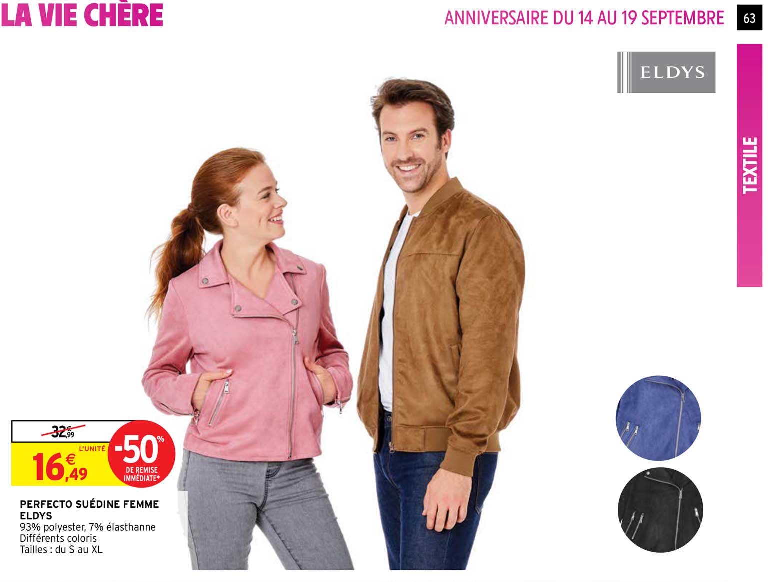 perfecto suédine femme eldys