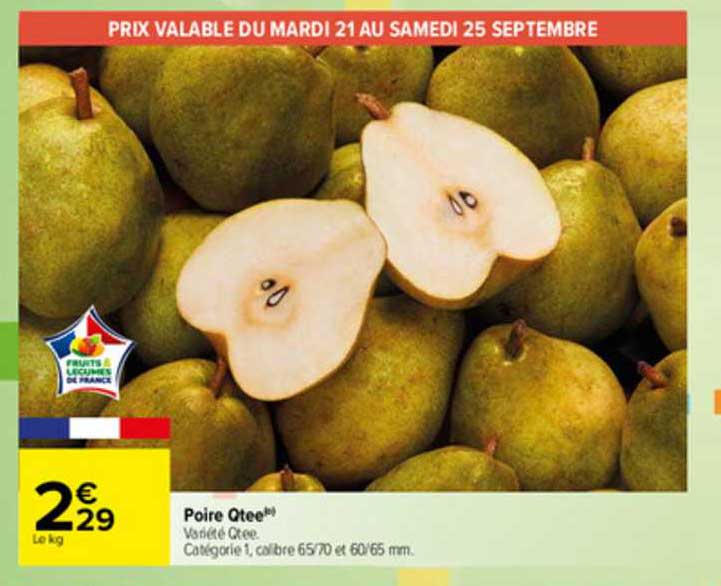 Poire Qtee