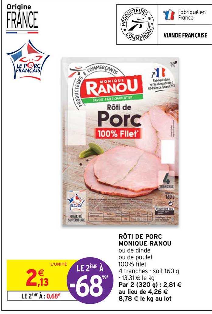 Rôti De Porc Monique Ranou