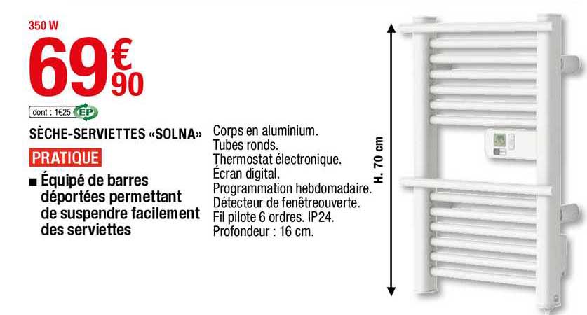 sèche-serviettes «solna»