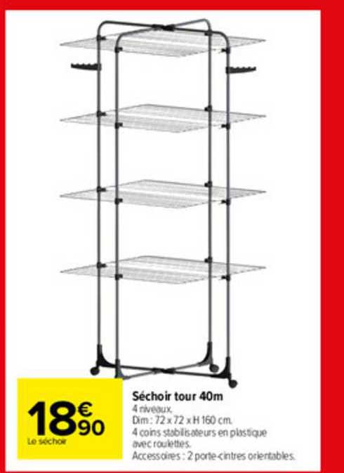 séchoir tour 40m