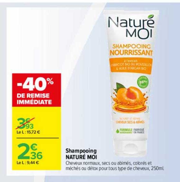 shampooing naturé moi