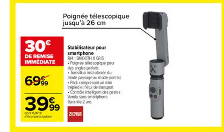 stabilisateur pour smartphone