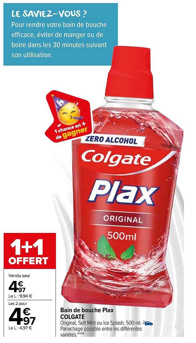 Bain De Bouche Plax Colgate