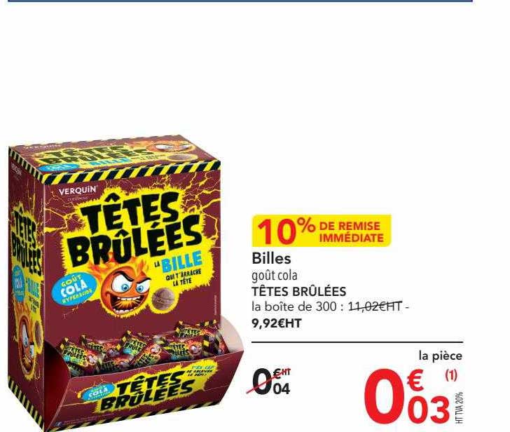 billes têtes brûlées