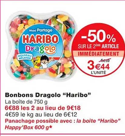 Bonbons Dragolo "haribo"