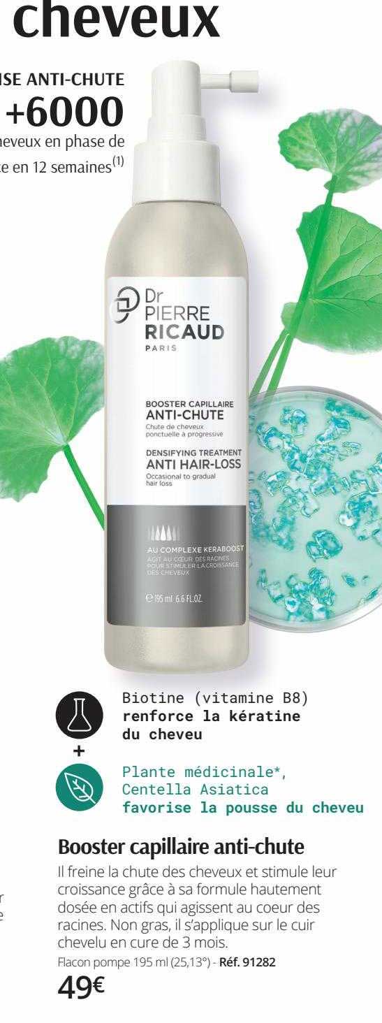 booster capillaire anti-chute