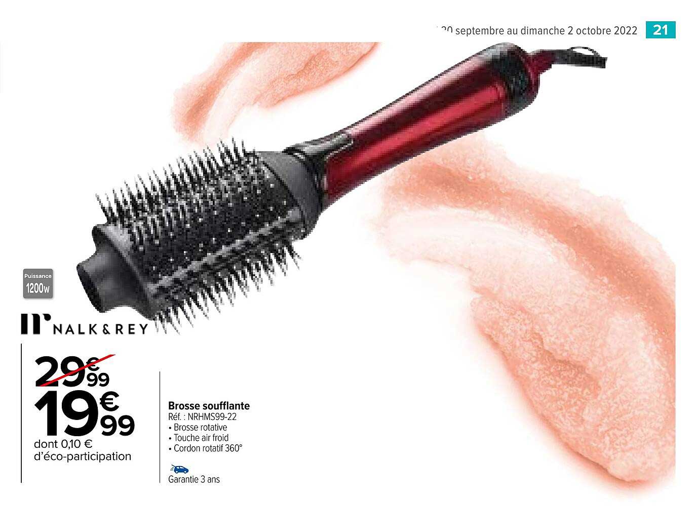 brosse soufflante nalk & rey