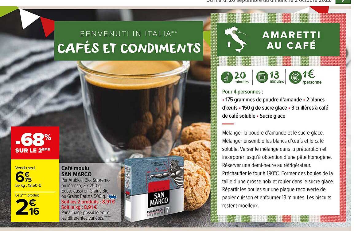 café moulu san marco