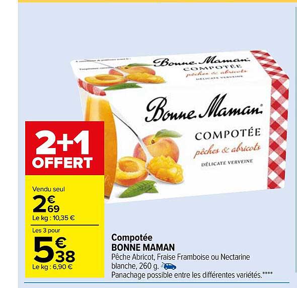 compotée bonne maman