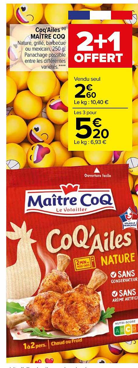 coq'Ailes maître coq