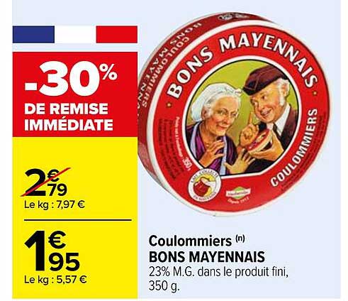 coulommiers bons mayennais