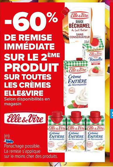 crèmes elle&vire