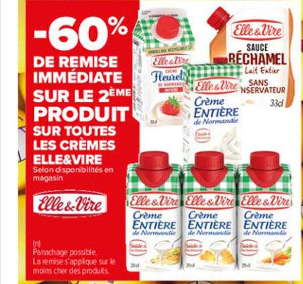 crèmes elle&vire