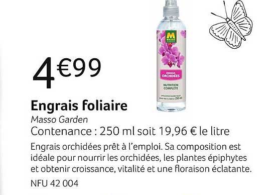 engrais foliaire masso garden