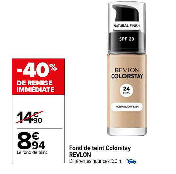 fond de teint colorstay revlon