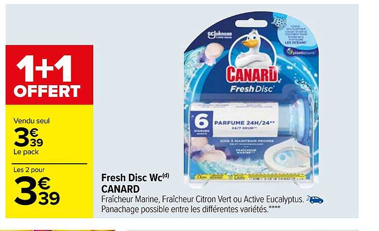 fresh disc wc canard