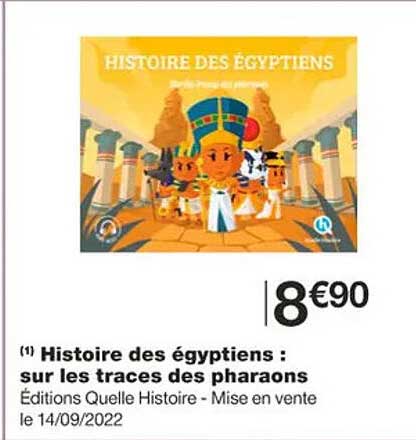 histoire des égyptiens : sur les traces des pharaons