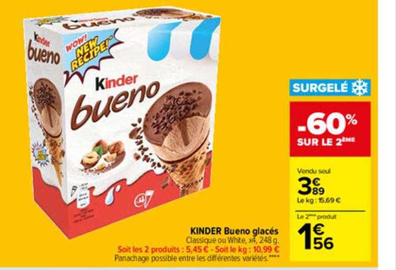 Kinder Bueno Glacés