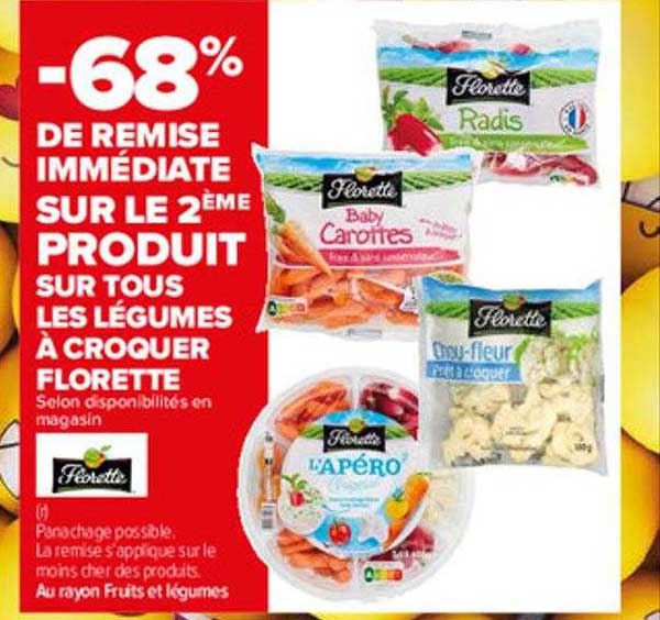 légumes à croquer florette