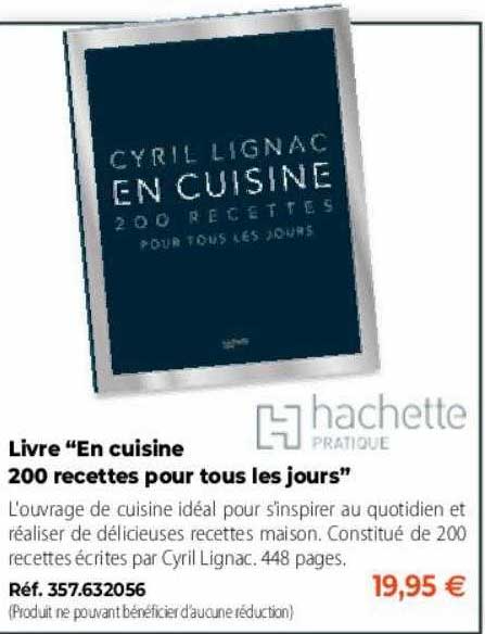 livre "en cuisine 200 recettes pour tous les jours"