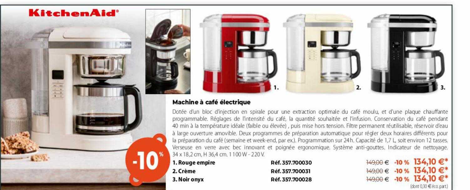 Machine à Café électrique Kitchenaid