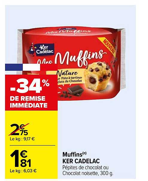 muffins ker cadelac