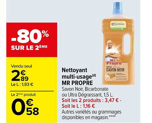nettoyant multi-usage mr propre