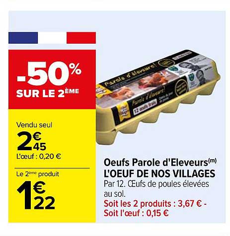 oeufs parole d'éleveurs l'œuf de nos villages