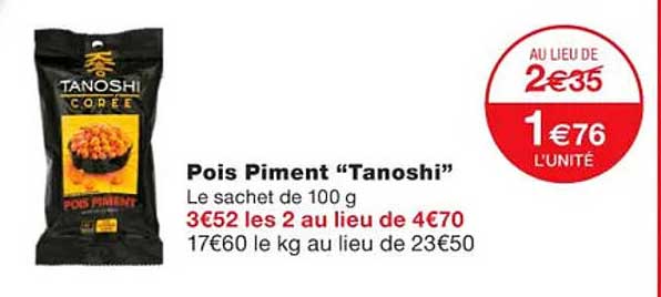 pois piment "tanishi"