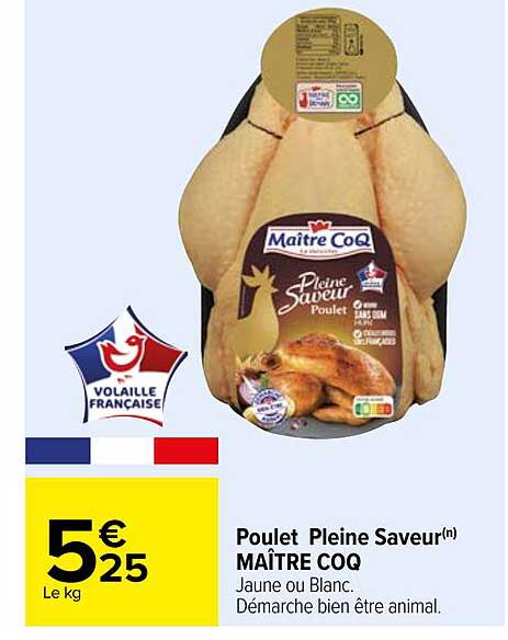 Poulet Pleine Saveur Maître Coq