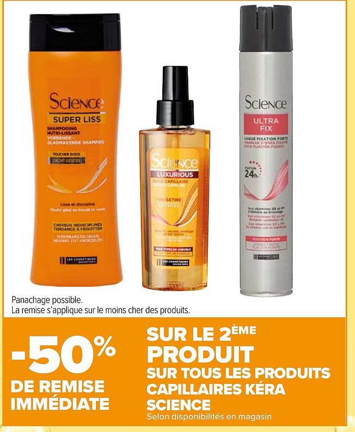 produits capillaires kéra science