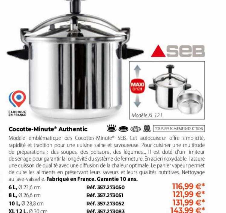 seb cocotte-minute authentic