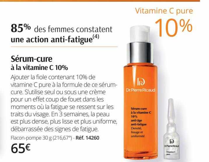 Sérum-cure à La Vitamine C 10%