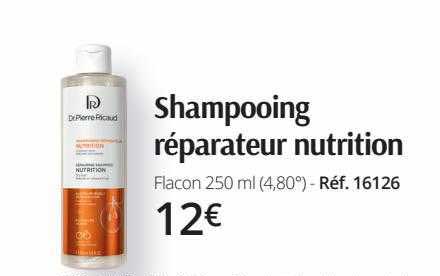 shampooing réparateur nutrition