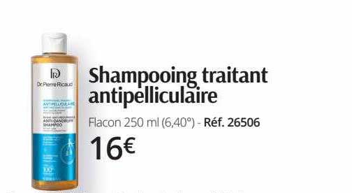 shampooing traitant antipelliculaire