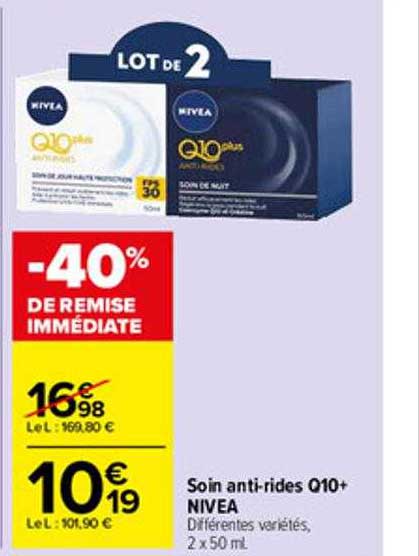 soin anti-rides q10+ nivea